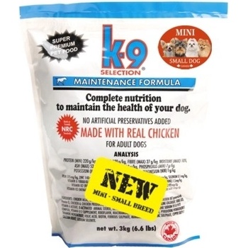 K-9 Selection Maintenance Small Breed 2 x 3 kg