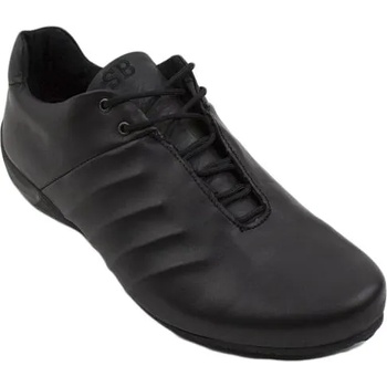 Image 1 of Български обувки Мъжки черни маратонки от естествена кожа 31208