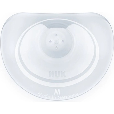 Nuk Nipple Shields силиконови зърна размер М 2 бр
