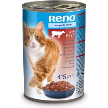 Reno Cat kousky hovězí 24 x 415 g