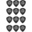 Dunlop 558P050 Tortex Flow Player's 1.35 Перце за китара (558P135)