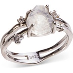 Silenti Jewelry Сребърен пръстен "Възглед" - 6 - 52мм (16.6мм диам. )