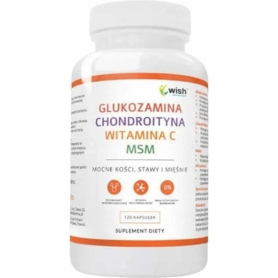 Wish Glukosamín Chondroitín Vitamín C MSM 120 kapsúl