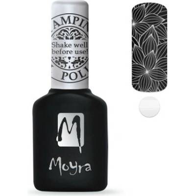 Gél lak na pečiatkovanie Moyra biely 10ml