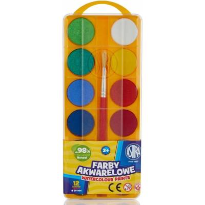 ASTRA so štetcom 30 mm 12 farieb