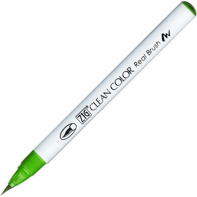 Akvarelová fixa KURETAKE ZIG Clean Color Real Brush, May Green (047)