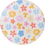 Vitaus Детски килим подходящ за пране ø100 cm Joyfull Garden - Vitaus (KRN-6217-Circle-100x100)