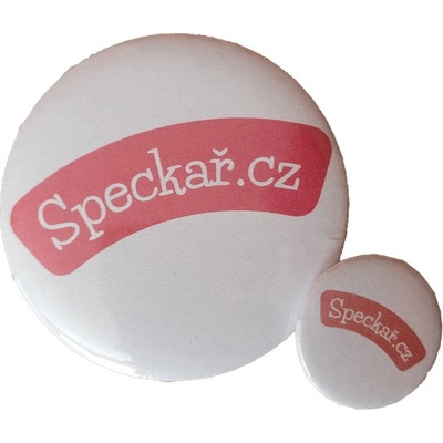 Speckař.cz placka originál 25 mm