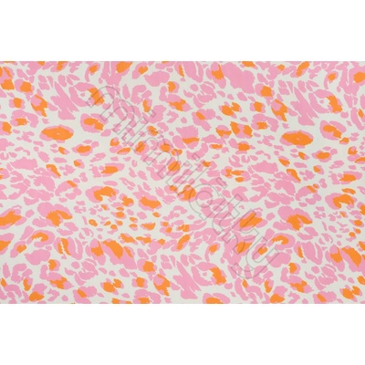 Halenkovina Jessica leopard oranžovo růžový
