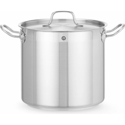 HENDI Vysoký hrniec na dusenie – s pokrievkou Profi Line, 9,8L, ⌀240x(H)220mm