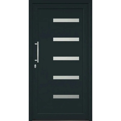 Roro Vchodové dvere Hartford 100 x 210 cm Ľ biela/antracit
