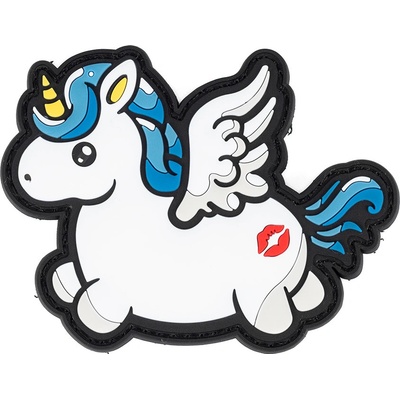 JTG PVC 3D nášivka "Flying Unicorn KISSMYASS" + Doprava zdarma
