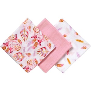 BabyOno Бамбукови бебешки пелени Babyono - 397/07, 70 х 70 cm, 3 броя (5901435414477) - baby