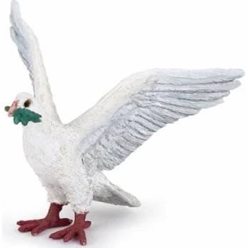 Image 1 of Papo - Фигурка за колекциониране и игра - Птица - Бял гълъб (50248)