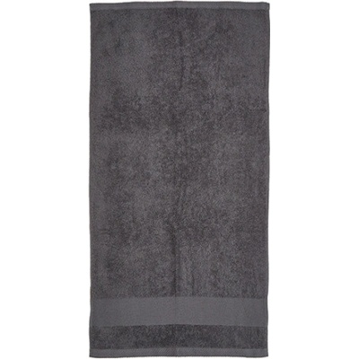 Fair Towel Organic Cozy Bath Sheet bavlnený uterák FT100BN 100 x 150 cm dark grey