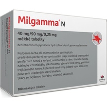 MILGAMMA N POR 40MG/90MG/0,25MG CPS MOL 100