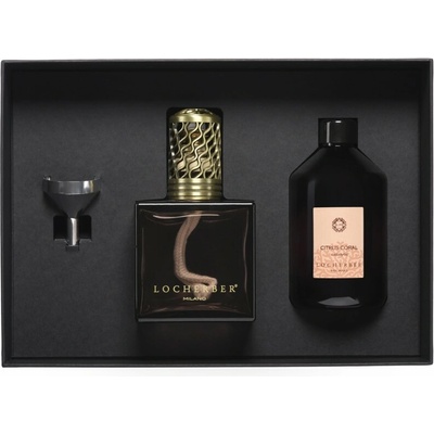 Locherber Milano Dárková sada katalytická lampa + trychtýřek + náplň 500 ml CITRUS CORAL – Zboží Dáma