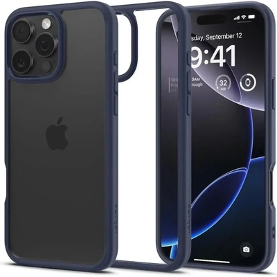 Spigen Калъф Spigen Ultra Hybrid iPhone 16 Pro Max - син (8809971229333)