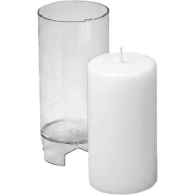 Polykarbonátová forma na sviečky valec pr. 5,2x9,7cm | Forma na sviečku | Na výrobu sviečok | Formy na sviečky