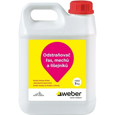 Odstraňovač řas, mechů a lišejníků weber – 5 kg – Hledejceny.cz