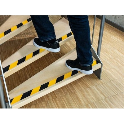 Durable Duraline Grip Protiskluzová páska 5 cm x 15 m žlutočerná 1083130