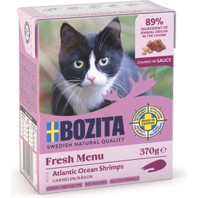 Bozita Cat kousky v omáčce krevety 370 g