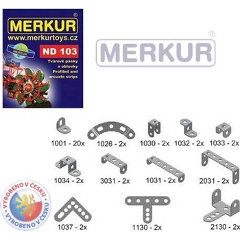 Merkur ND 103 pásiky a oblúky