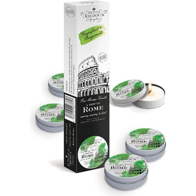 Petits Joujoux Rome масажна свещ - грейпфрут-бергамот 5x43ml