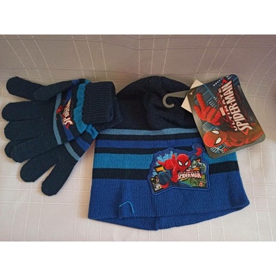 Marvel chlapecká zimní souprava Spiderman černá