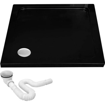 Image 1 of Rea Корито за душ кабина Rea Savoy Black 80x80 (REA-K4804)