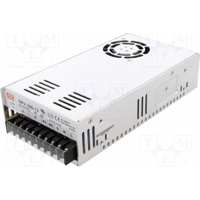 MEAN WELL SPV-300-12 Napájecí zdroj: spínaný; k vestavbě,programovatelný; 300W; 12VDC
