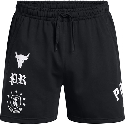 Under Armour Поларени къси панталони Under Armour Men's Terry Fleece Jogger Shorts - Black