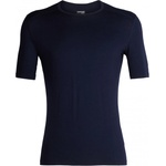 Icebreaker Мъжко мериносово термобельо Icebreaker 200 Oasis S/S Crewe Merino base layer - Midnight Navy (015-0860-0312)