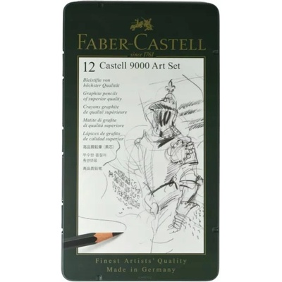 Faber-Castell 9000 Art Set 12 ks – Zbozi.Blesk.cz