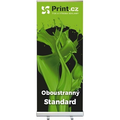 Print.cz Oboustranný reklamní Roll Up banner Standard, 85x200 cm