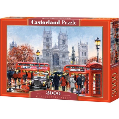 Castorland Westminster Abbey 3000 pcs Пъзел 3000 броя Град (GXP-558832)