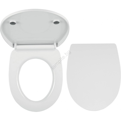 FERRO - Тоалетна седалка SoftClose дуропласт/бяла (NR0165)