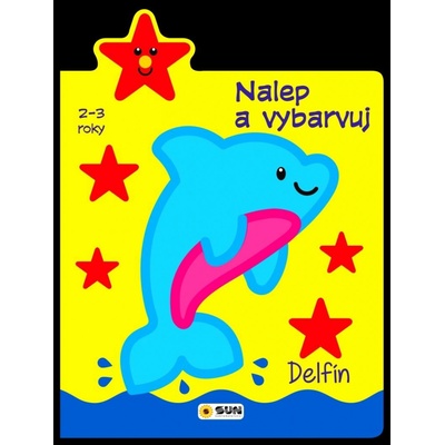 Nalep a vybarvuj Delfín