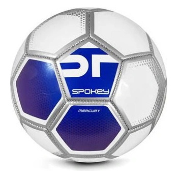 SPOKEY Mercury Fotbalový míč vel.5 bílo modrý