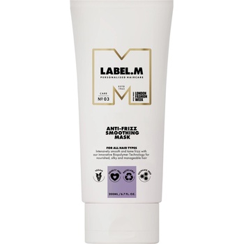 label.m Изглаждаща маска за непокорна коса, 200 ml