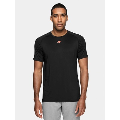 4F pánské funčkní triko H4L21-TSMF016-20S DEEP black