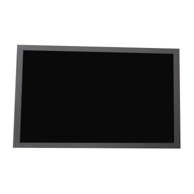 Toptabule.sk KRT01SDR Čierna kriedová tabuľa v sivom drevenom ráme 90 x 60 cm / magneticky