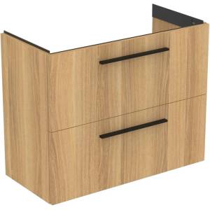 Ideal Standard i. life S стенен шкаф за вграждане с 2 чекмеджета, дъб, 80 см (T5295NX)
