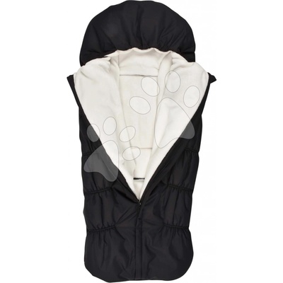 Footmuff Beaba Black White Polar čierny od 6-24 m