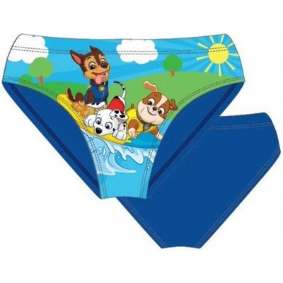 Setino · Detské / chlapčenské slipové plavky Tlapková patrola - Paw Patrol - motív na surfe Modrá