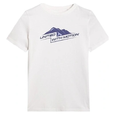 4F Tshirt M2404 bílá