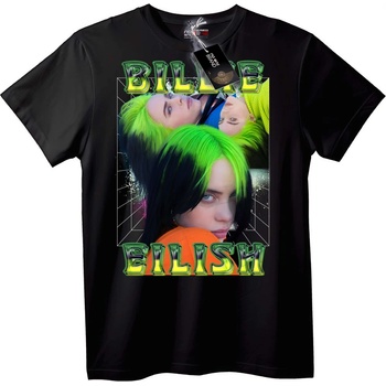 NOONEBRAND Тениска Billie Eilish Зелена коса - 7XL, White