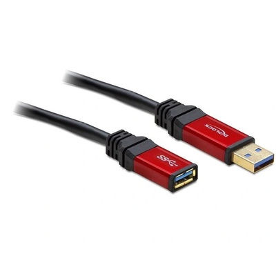 Delock Преходен кабел Delock, USB 3.0-A мъжко/женско, 1 м (82752)