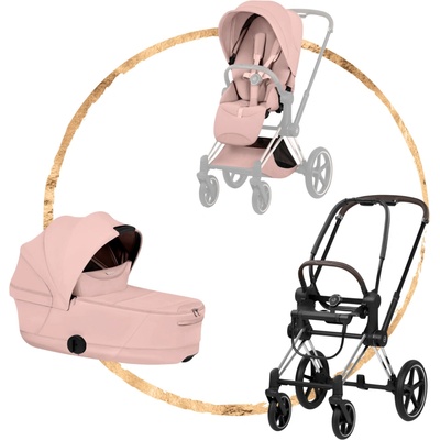 Cybex Kombinovaný Priam Style Chrome Peach Pink 2026