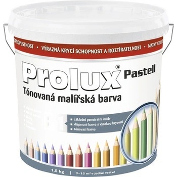 Prolux Oteruvzdorná farba na stenu Pastell biela 1,5 kg